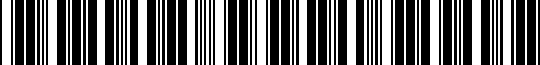 Code à barres pour 46637706796