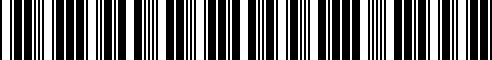 Code à barres pour 71607684308